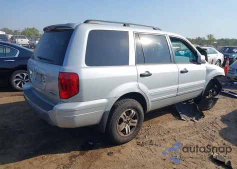 2004 Honda Pilot Ex из США, поврежденный, VIN 2HKYF18464H577073